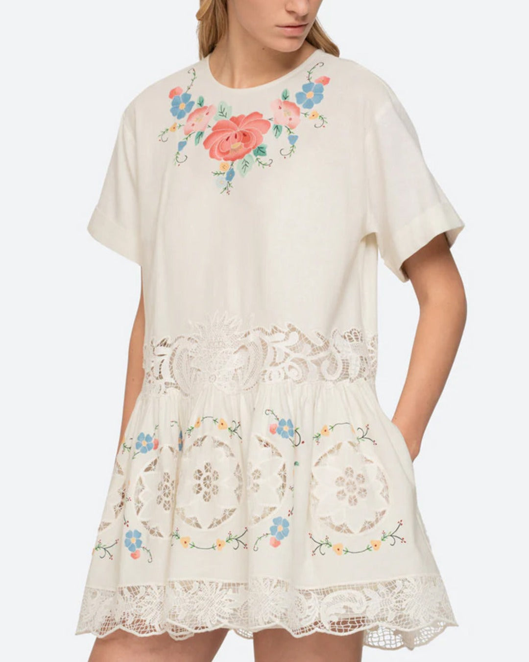 Sea NY - Robe Astrid - Ecru