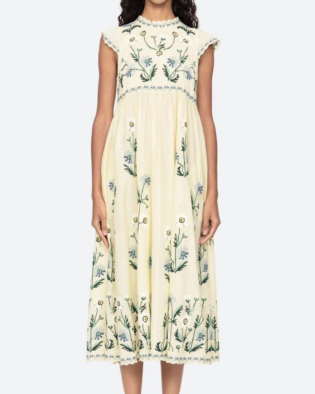 Sea NY - Robe Audra - Jaune Beurre