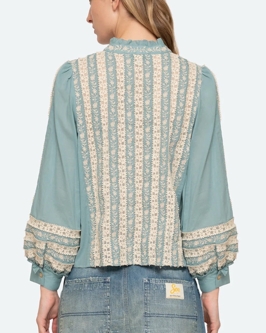 Sea New York - Sea NY - Kristen Blouse - Sky Blue