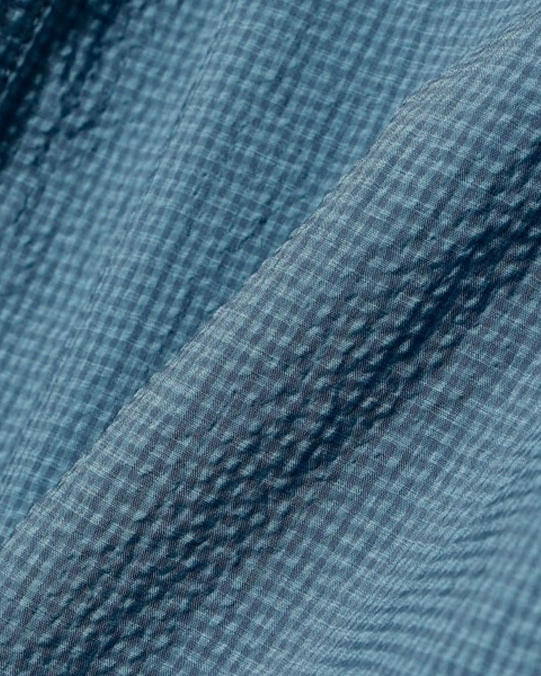 Beams Plus - Chemise Adventure Gingham - Bleu
