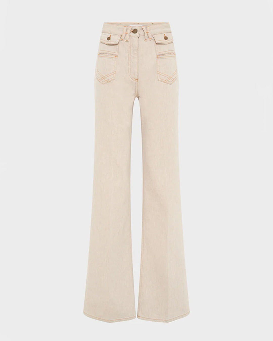 Gerard Darel - Anna flared jeans - Natural