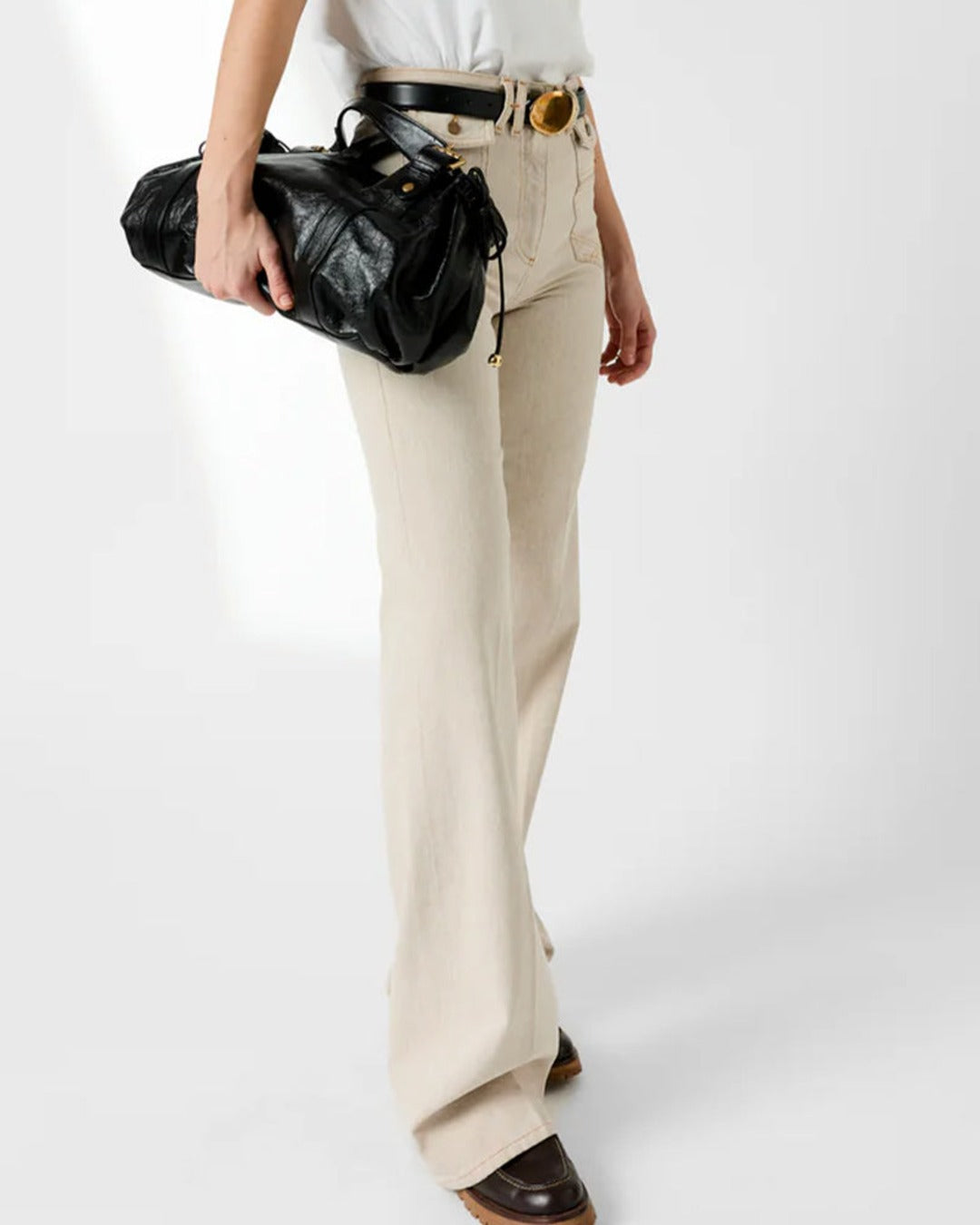 Gerard Darel - Anna flared jeans - Natural