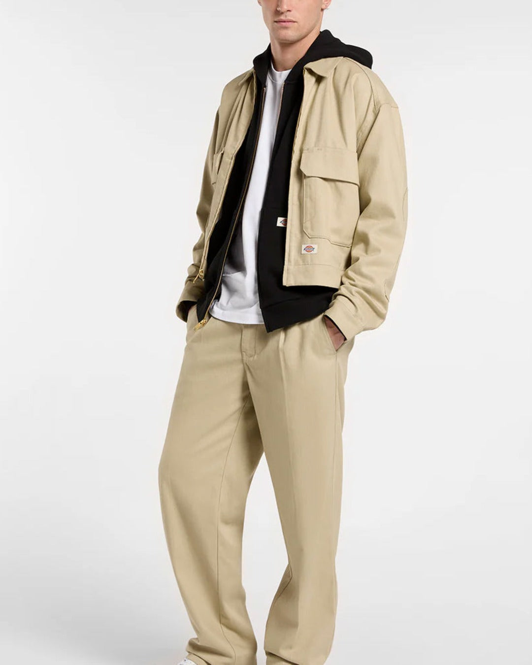 Dickies - Veste Hemp Twill Trucker - Eucalypsus