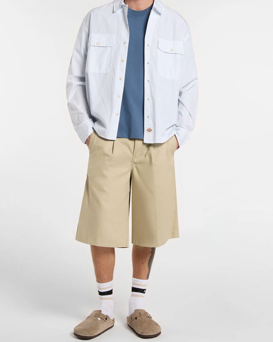 Dickies - Short Hemp Twill 13 Inch Work - Eucalypsus