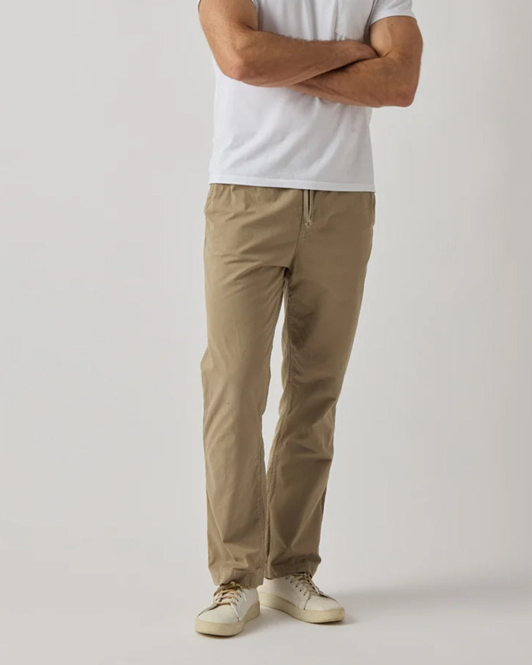 Save Khaki United - Pantalon Chino Twill Easy - Khaki