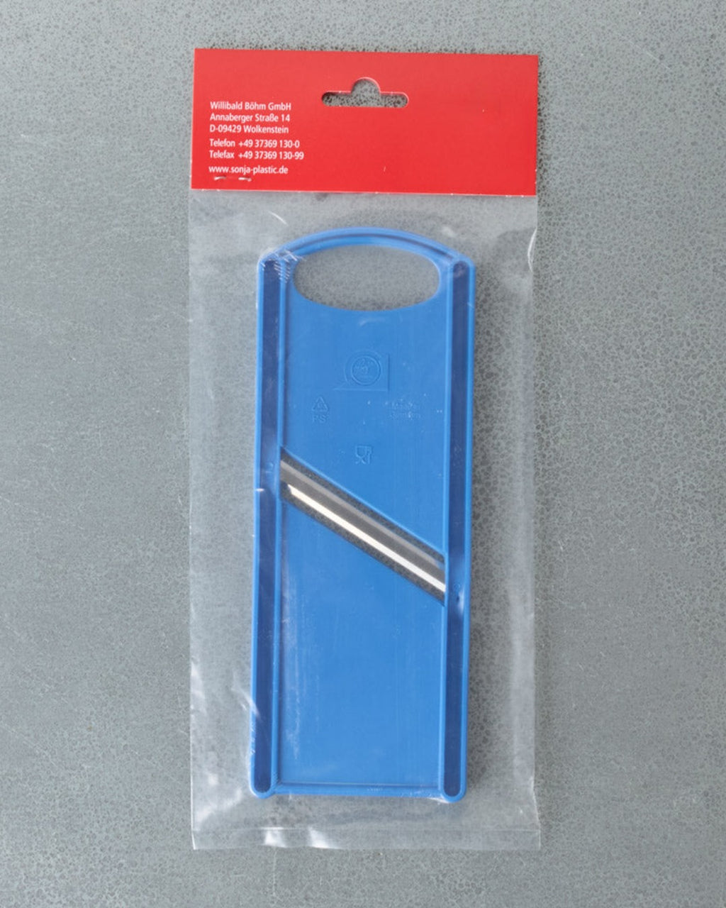 Sonja Plastic - Mandoline - Bleu