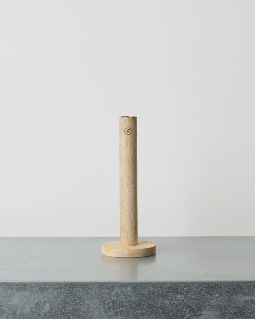 Ernst - Wooden Candle Holder - Natural