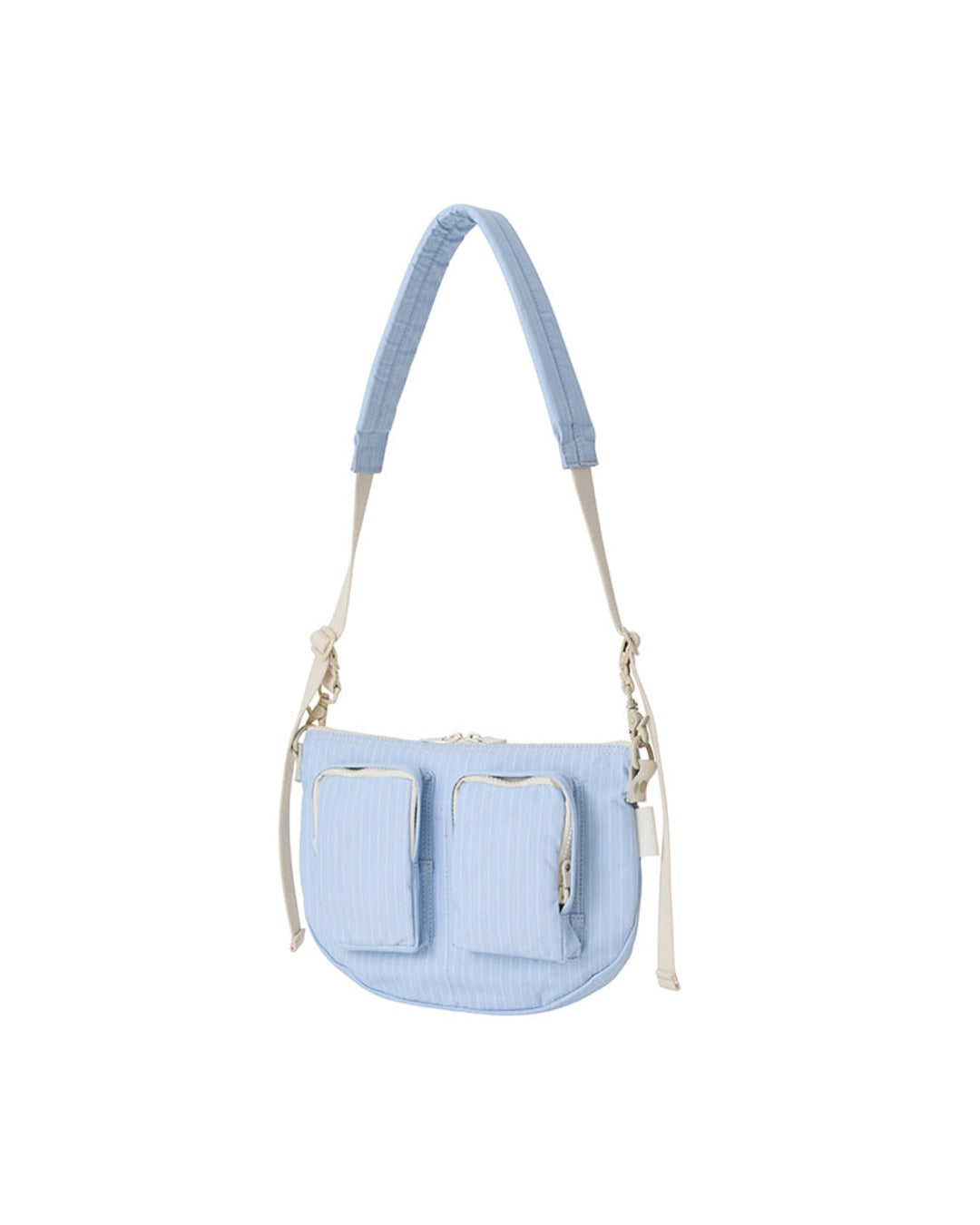 Amiacalva - Cotton Polyester Bodybag S Bag - Blue Striped