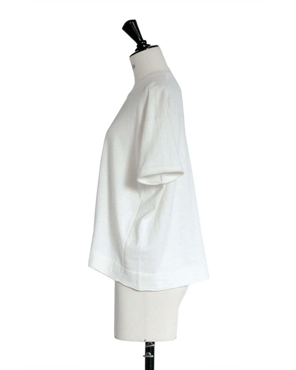 Ct Plage - Round Neck Sweater with Mid-Long Sleeves - White