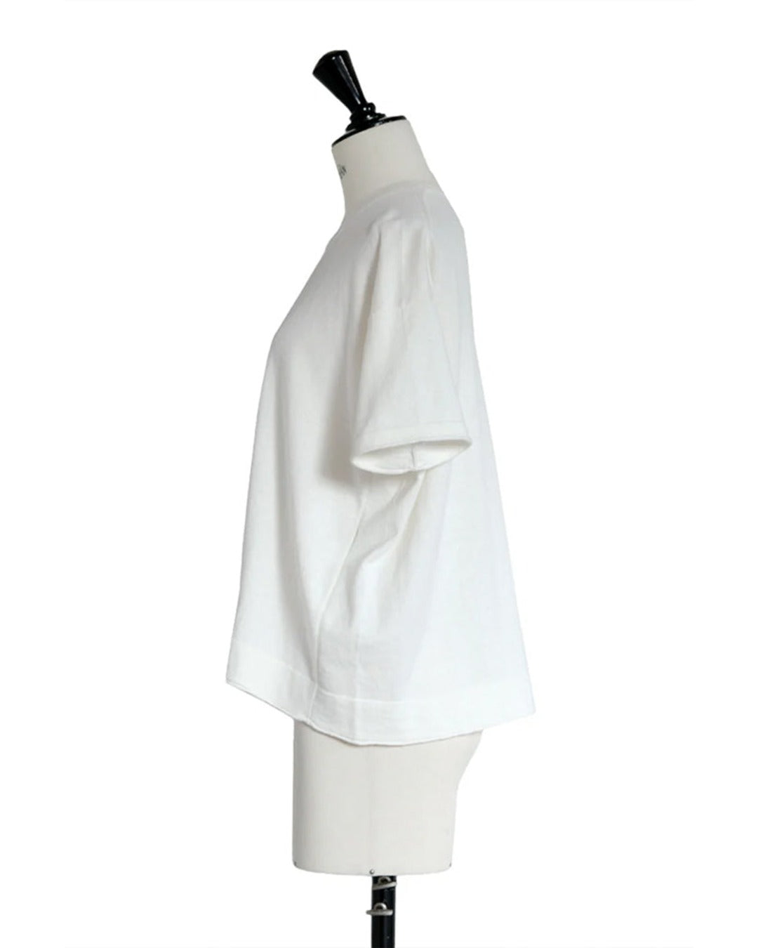 Ct Plage - Round Neck Sweater with Mid-Long Sleeves - White