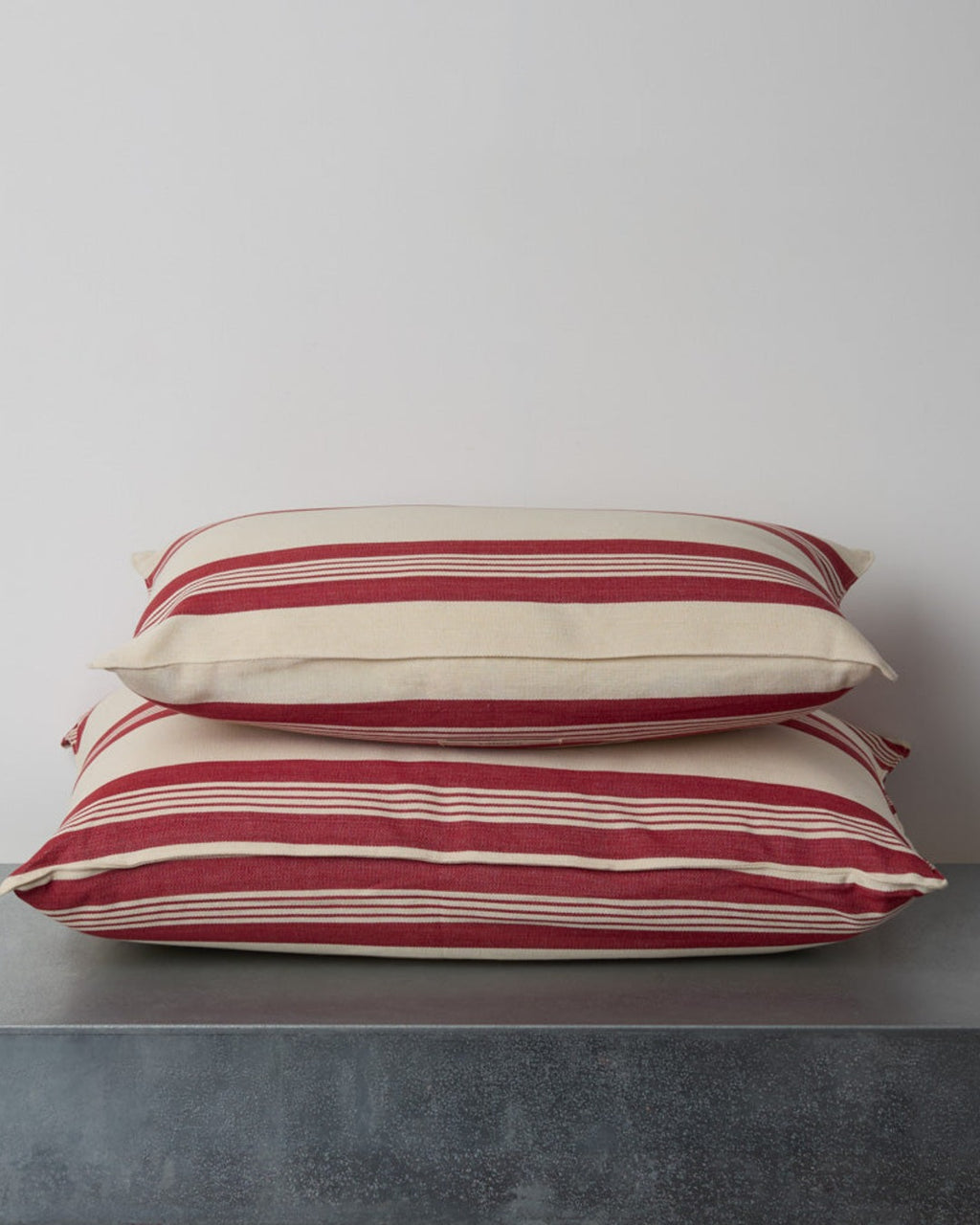 Tensira - Cotton Pillow - Red Stripes