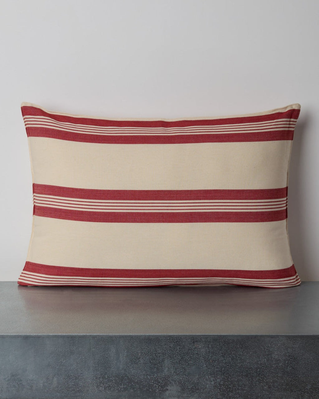 Tensira - Cotton Pillow - Red Stripes