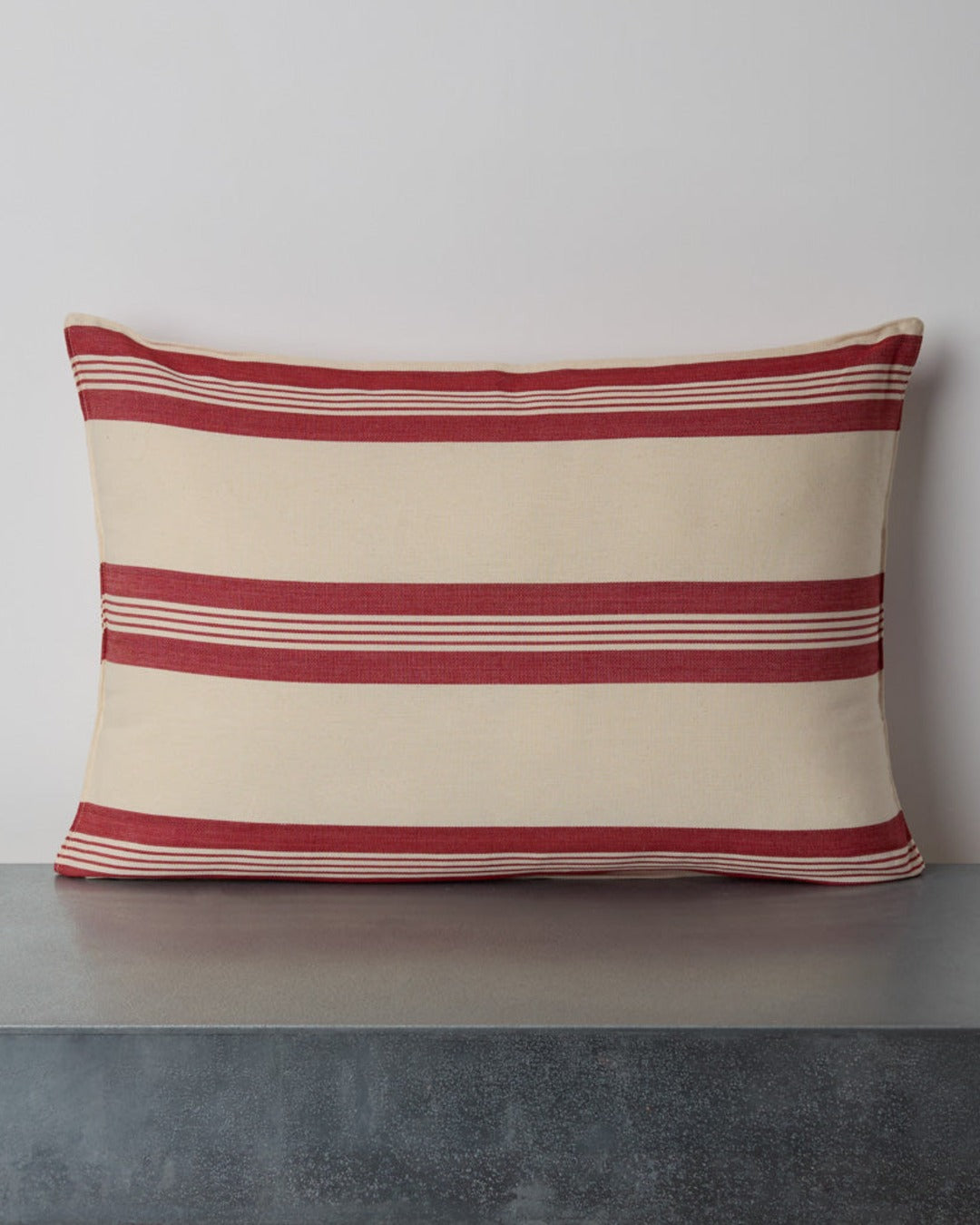 Tensira - Cotton Pillow - Red Stripes
