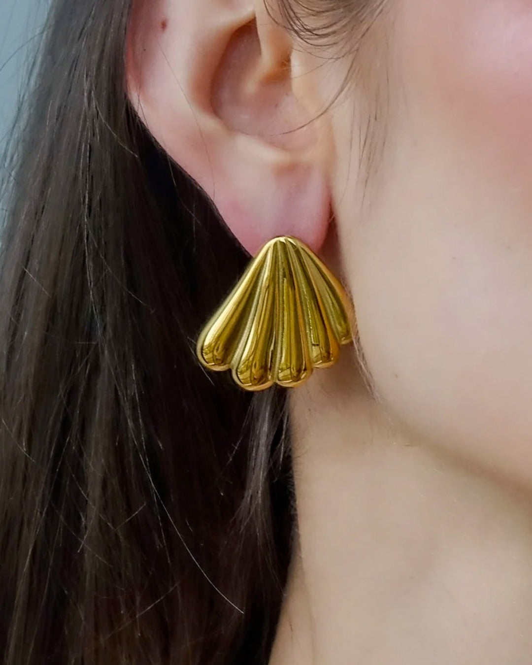 Harpie - Boucles D'Oreilles Clea - Or