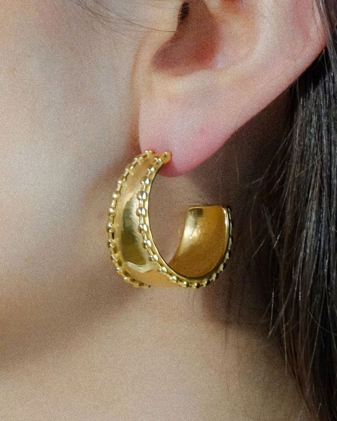 Harpie - Boucles D'Oreilles Eda - Or