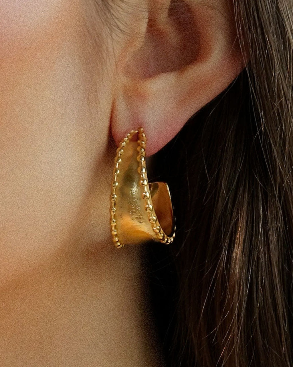 Harpie - Eda earrings - Gold