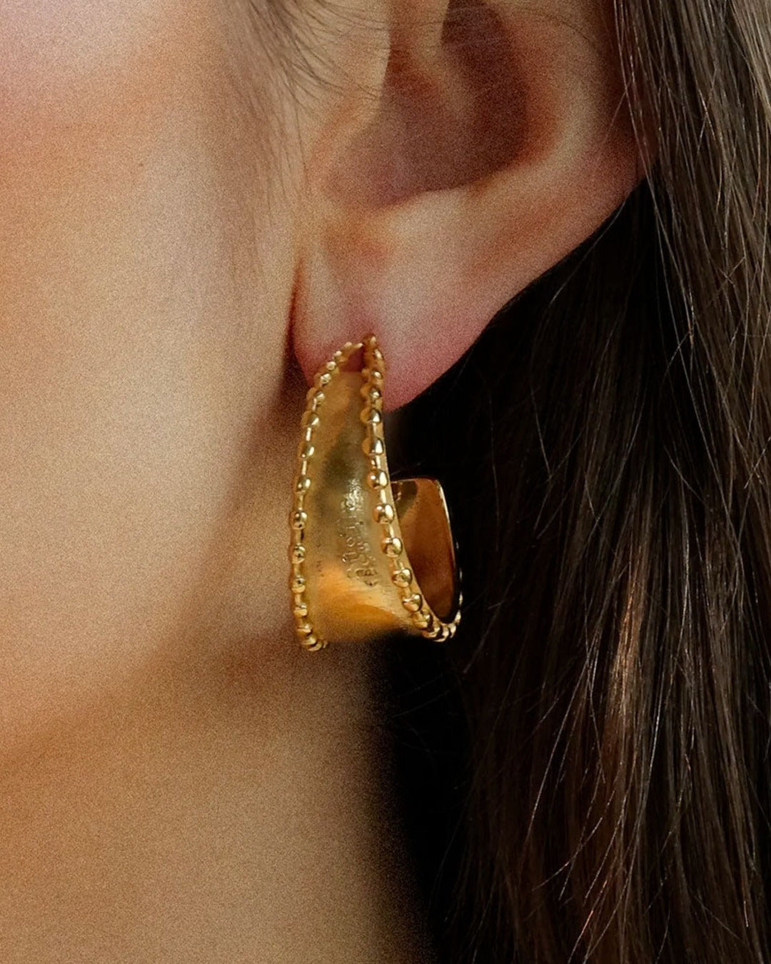 Harpie - Eda earrings - Gold