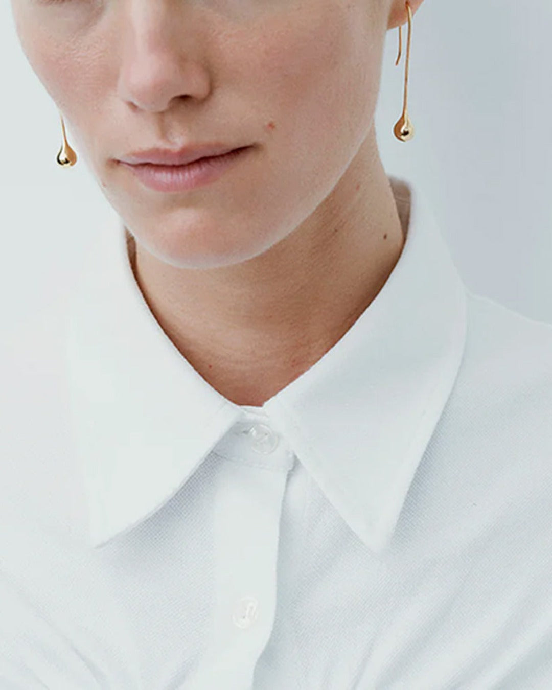 Ragbag - Boucles D'Oreilles Pendantes Datura - Or