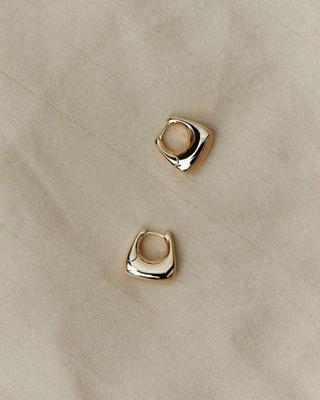 Ragbag - Boucles D'Oreilles Datura Cerceaux - Or