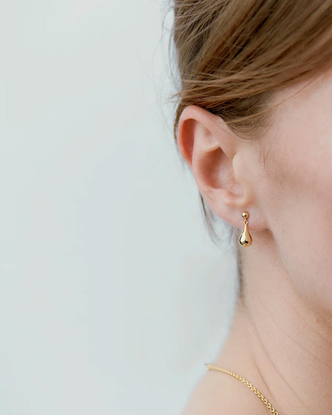 Ragbag - Petites Boucles D'Oreilles Datura - Or