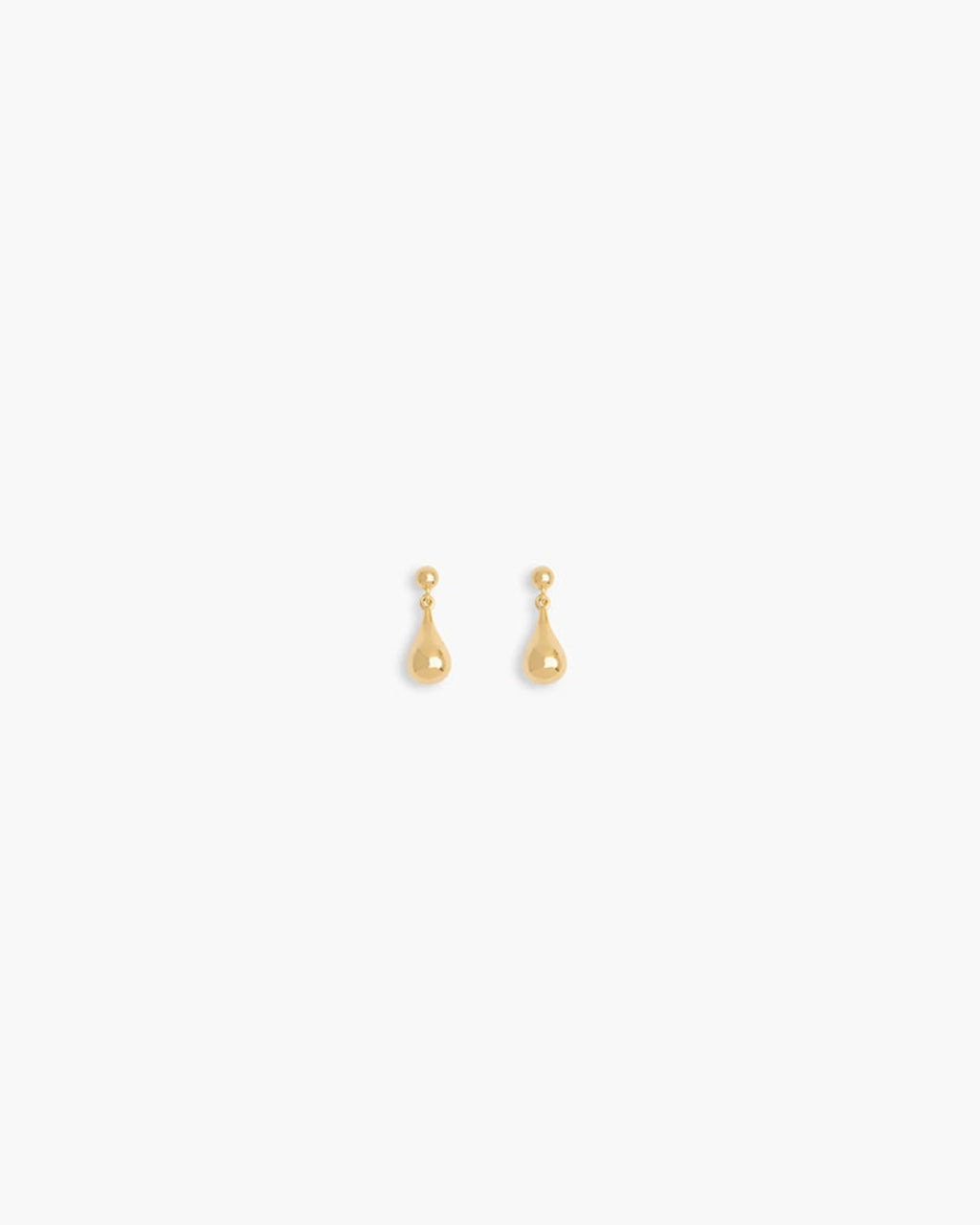 Ragbag - Small Datura Earrings - Gold
