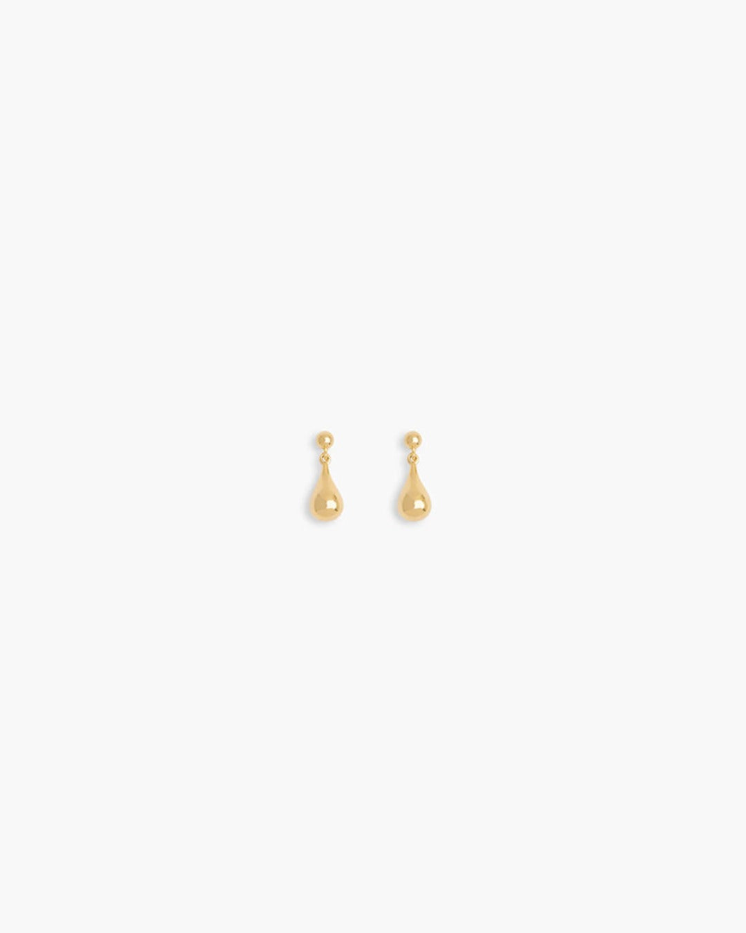 Ragbag - Small Datura Earrings - Gold