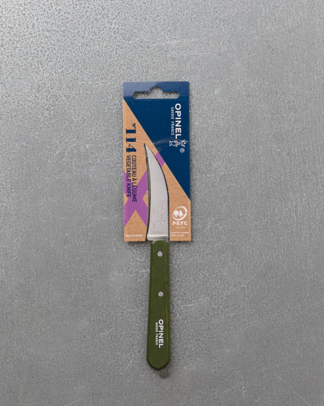 Opinel - Couteau À Légumes N114 - Khaki
