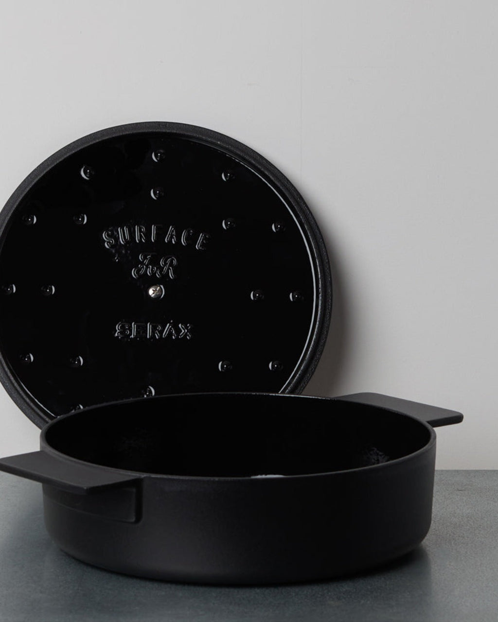 Serax - Marmite En Fonte Surface - Noire