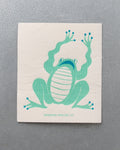 Bromstad Printing Co - Swedish Dishcloth - Frog