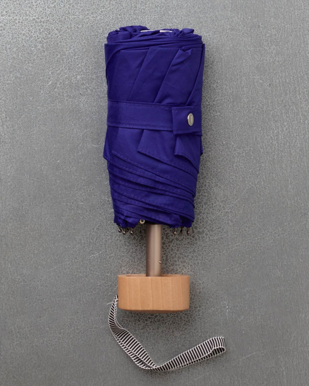 Anatole - Small wooden umbrella - Royal blue