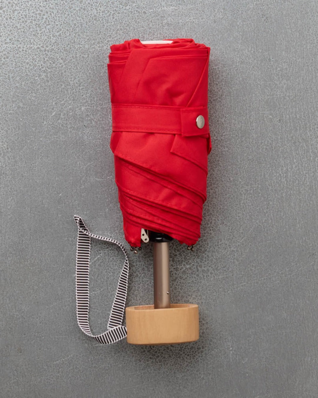 Anatole - Petit Parapluie Bois - Rouge Piment