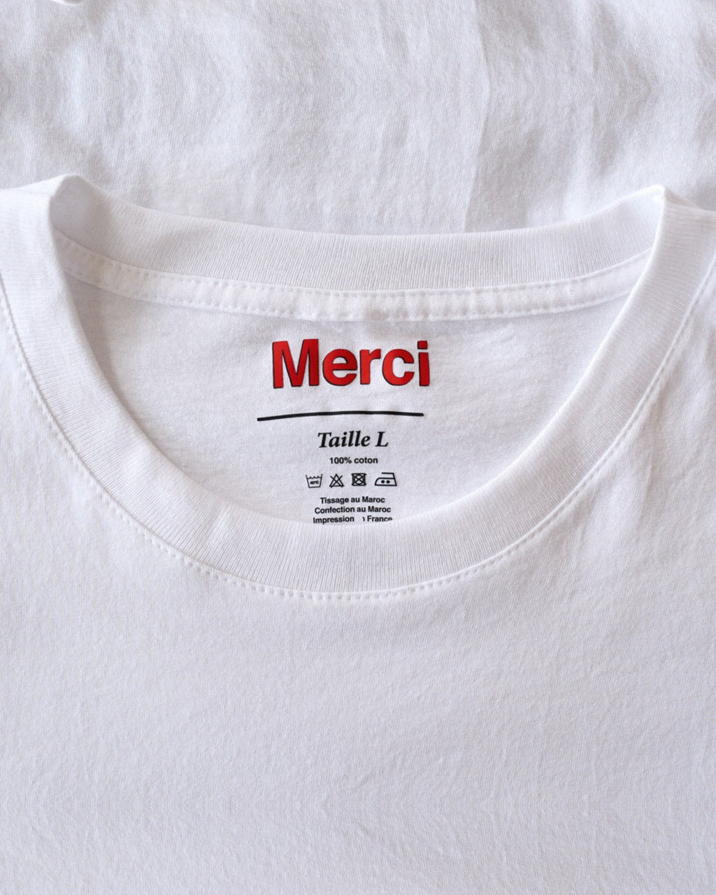 Merci - MC I Love T-shirt - White