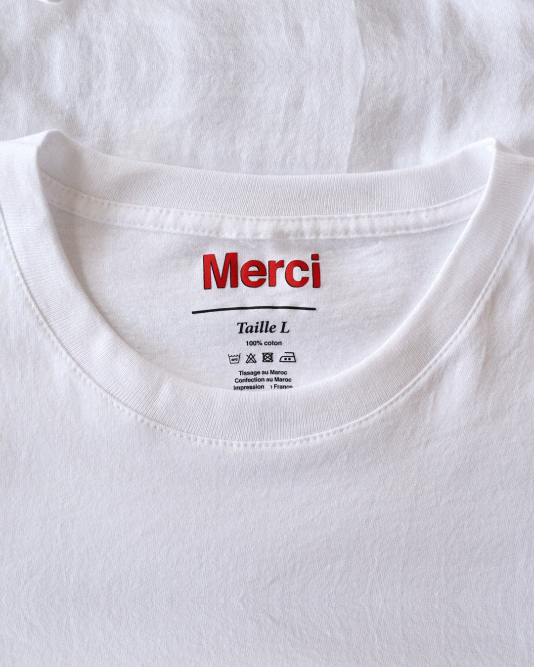 Merci - MC I Love T-shirt - White
