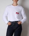 Merci - Roasted Long-Sleeve T-Shirt - White