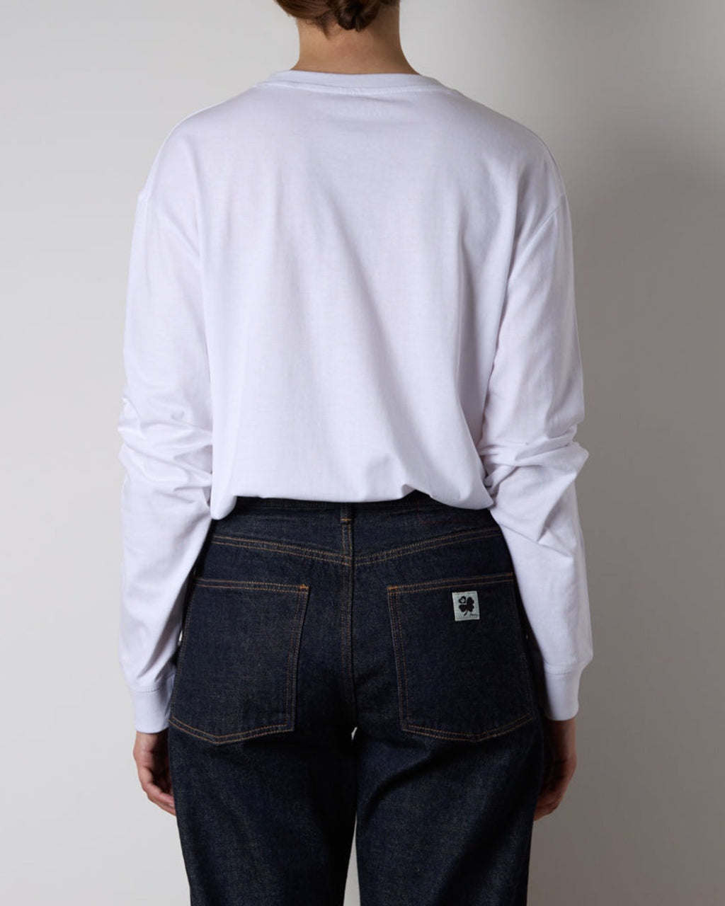 Merci - Roasted Long-Sleeve T-Shirt - White