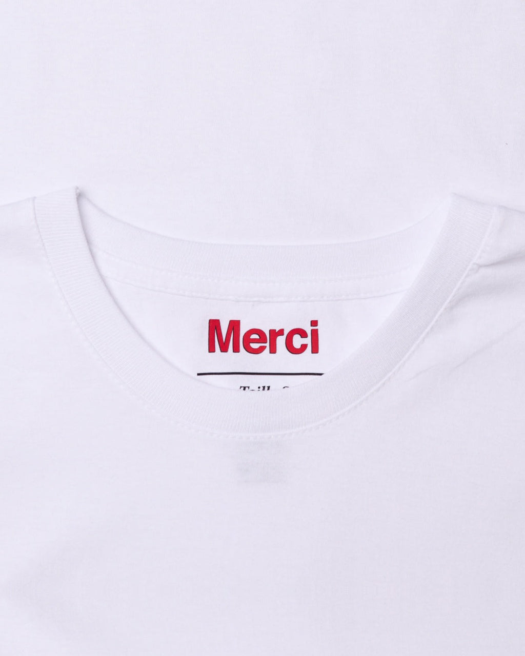 Merci - Roasted Long-Sleeve T-Shirt - White