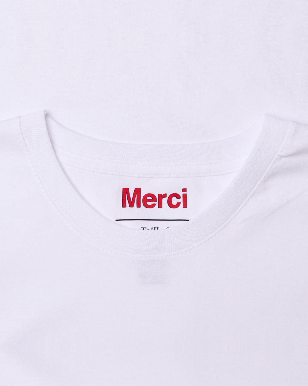 Merci - Roasted Long-Sleeve T-Shirt - White