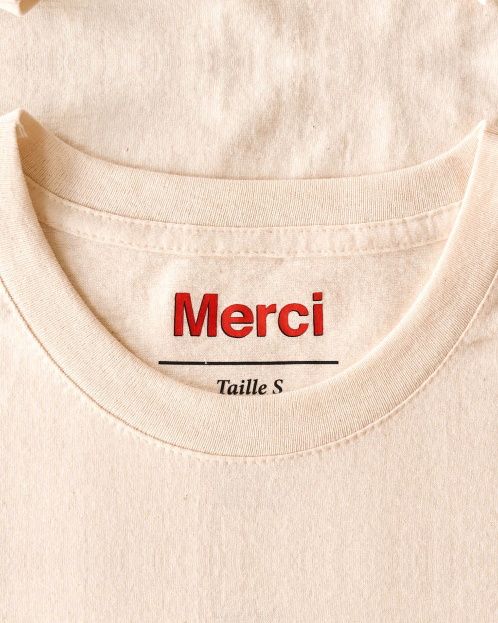 Merci - T-Shirt Mc Merci - Ecru