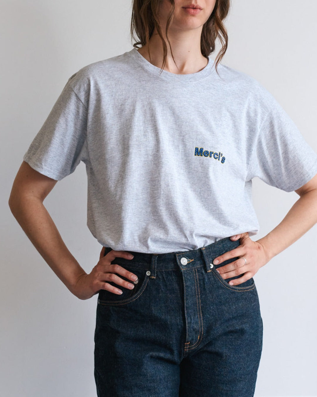 Merci - T-Shirt Mc Merci'S - Gris