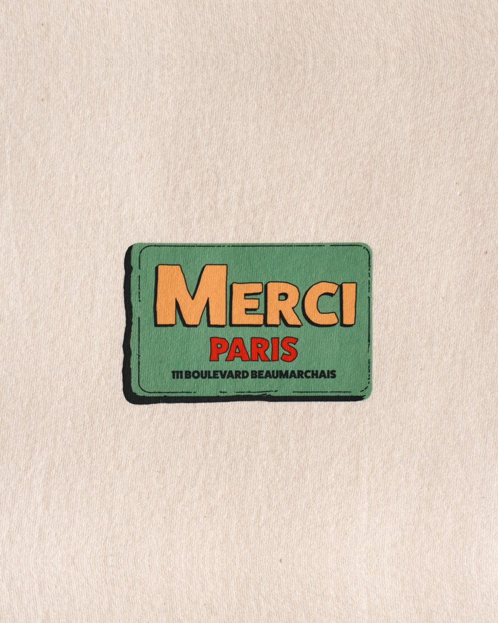Merci - MC Conserve T-shirt - Ecru