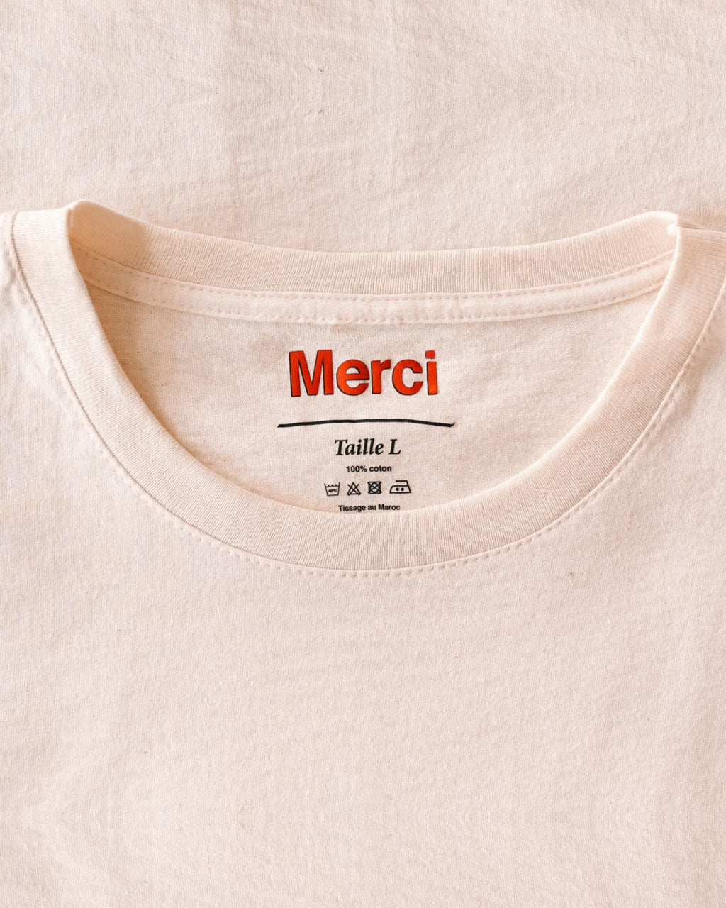 Merci - MC Conserve T-shirt - Ecru