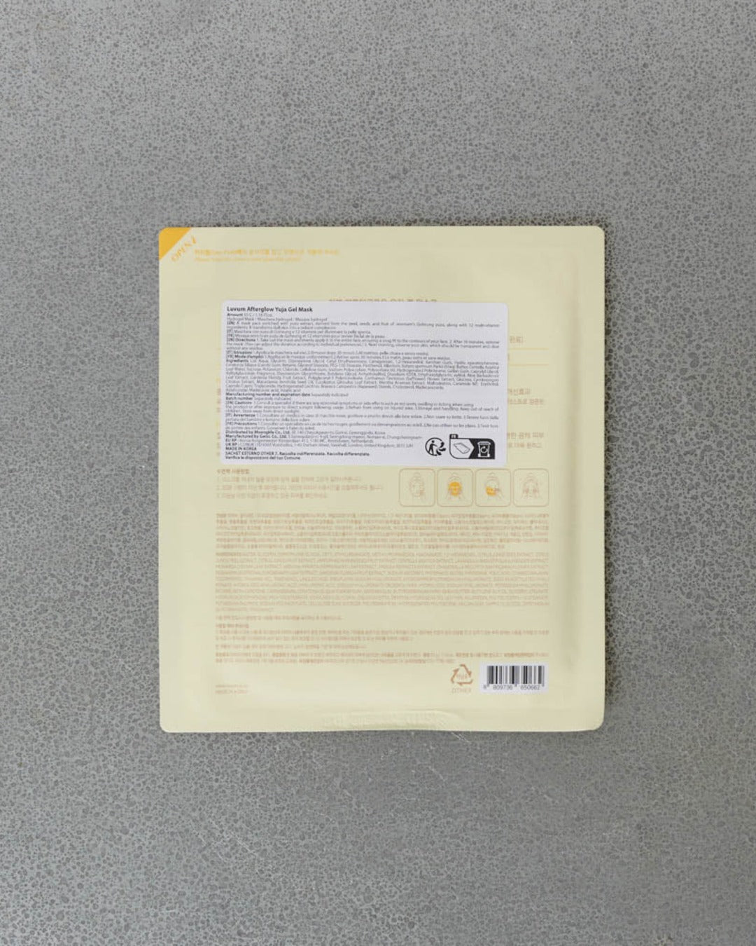 Luvum - Gel Mask - Afterglow Yuzu