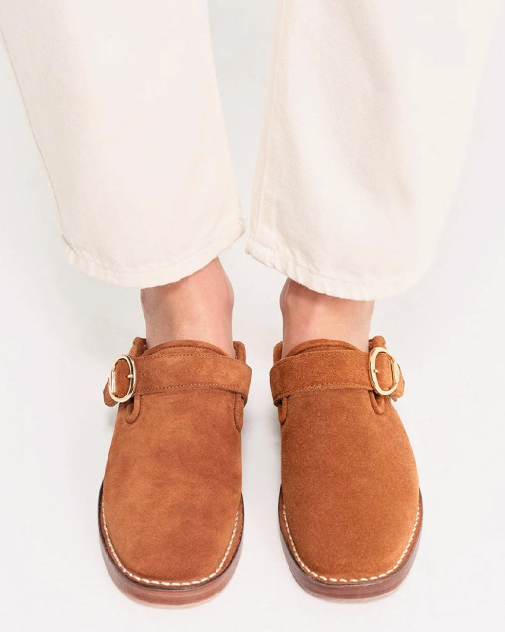 Socque - Slipper Lucca - Camel