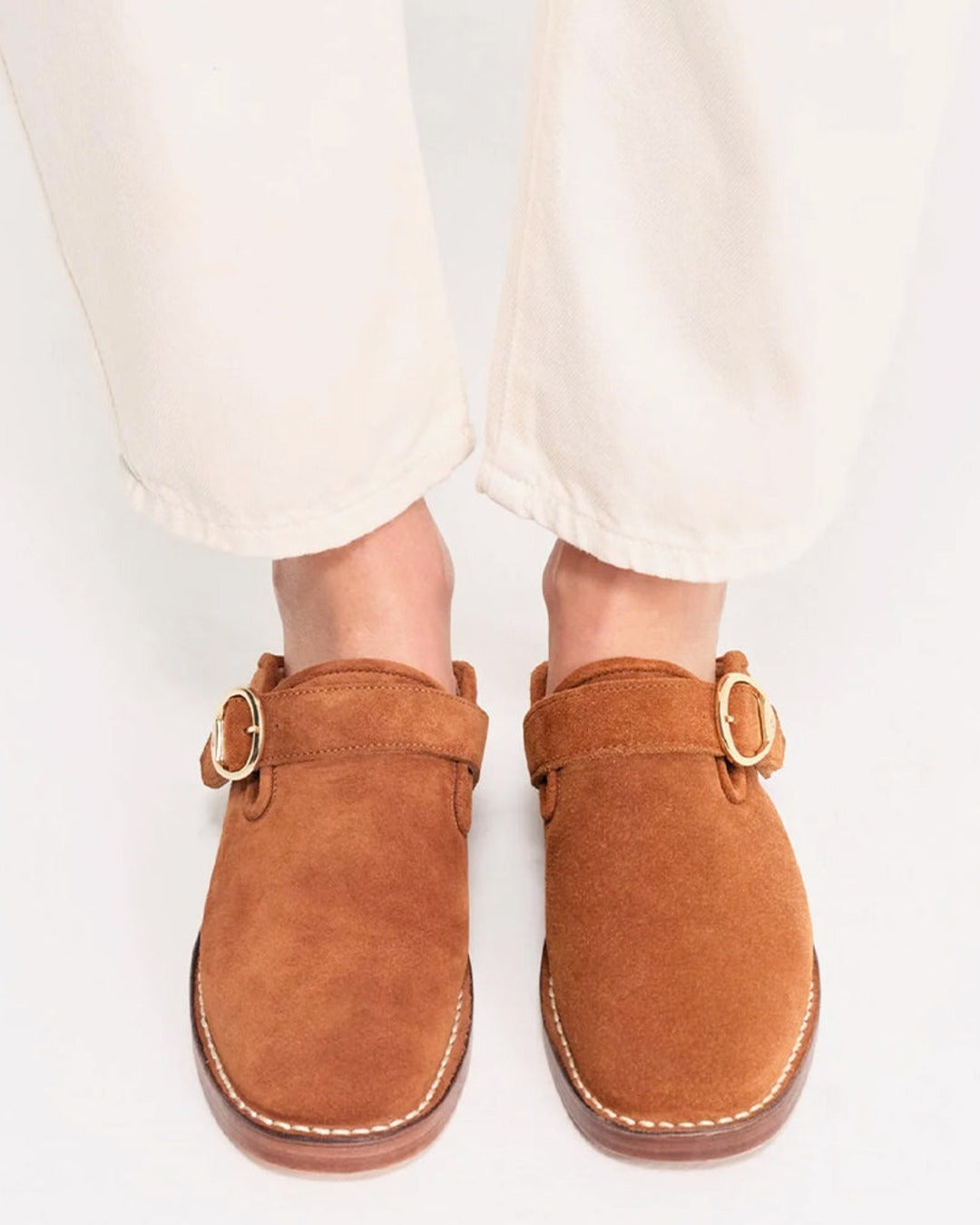 Socque - Slipper Lucca - Camel