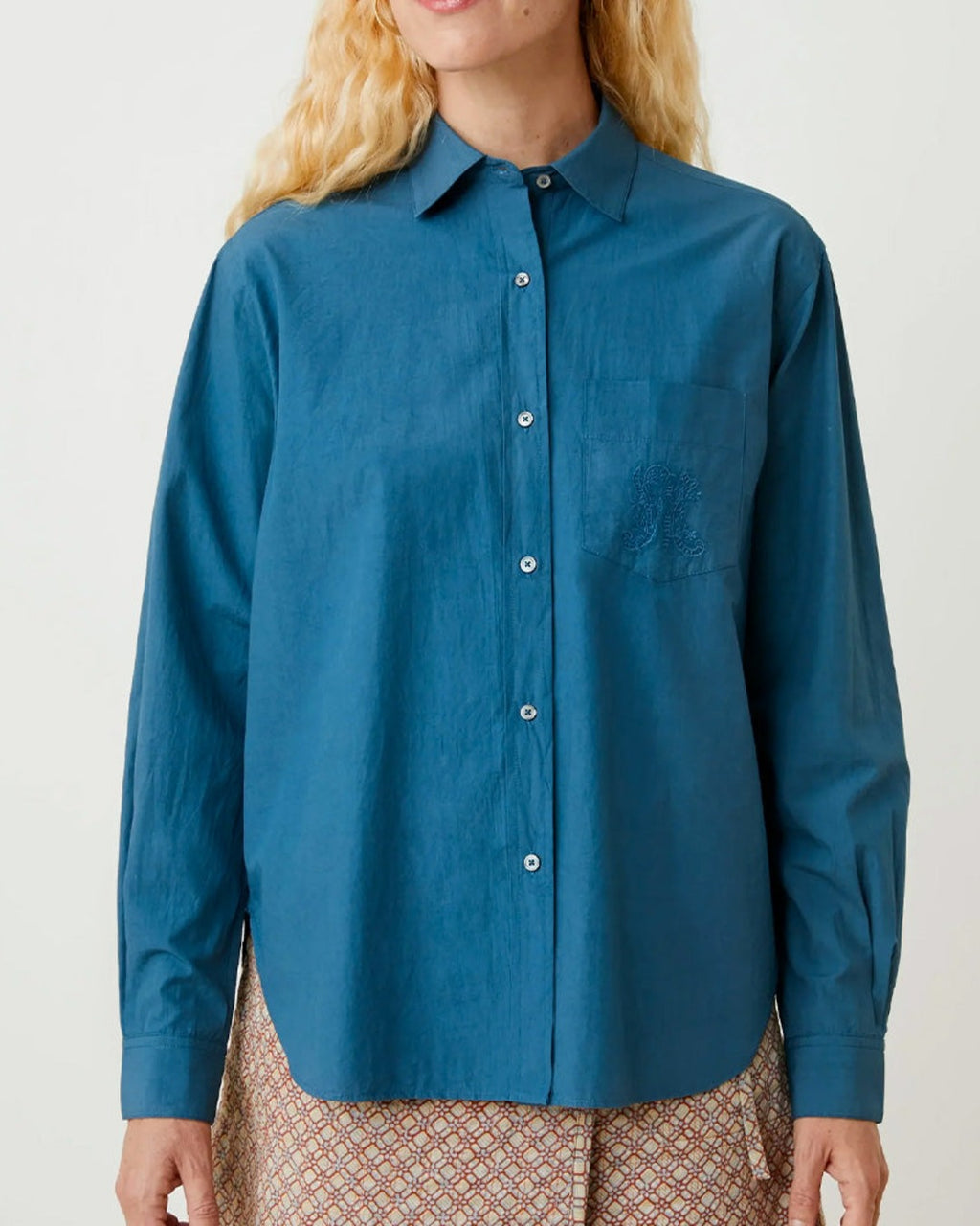 Moismont - Chemise Michelle N°829 - Indigo