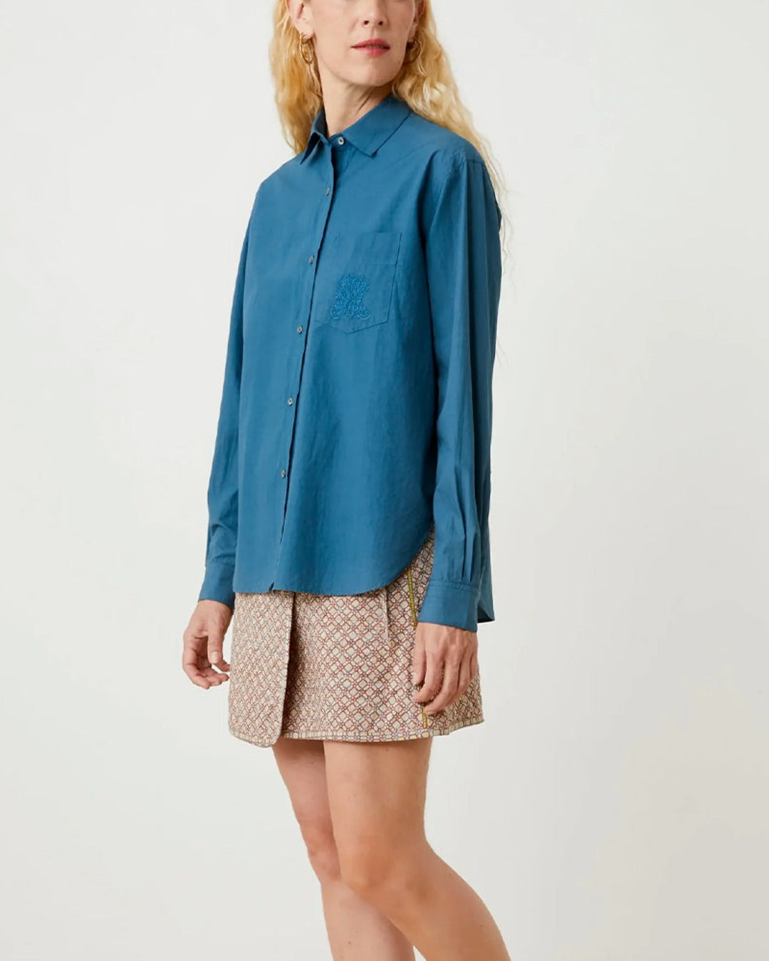 Moismont - Chemise Michelle N°829 - Indigo