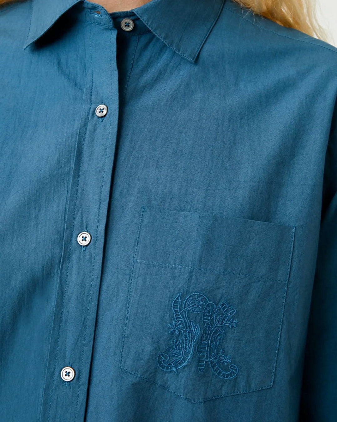 Moismont - Chemise Michelle N°829 - Indigo