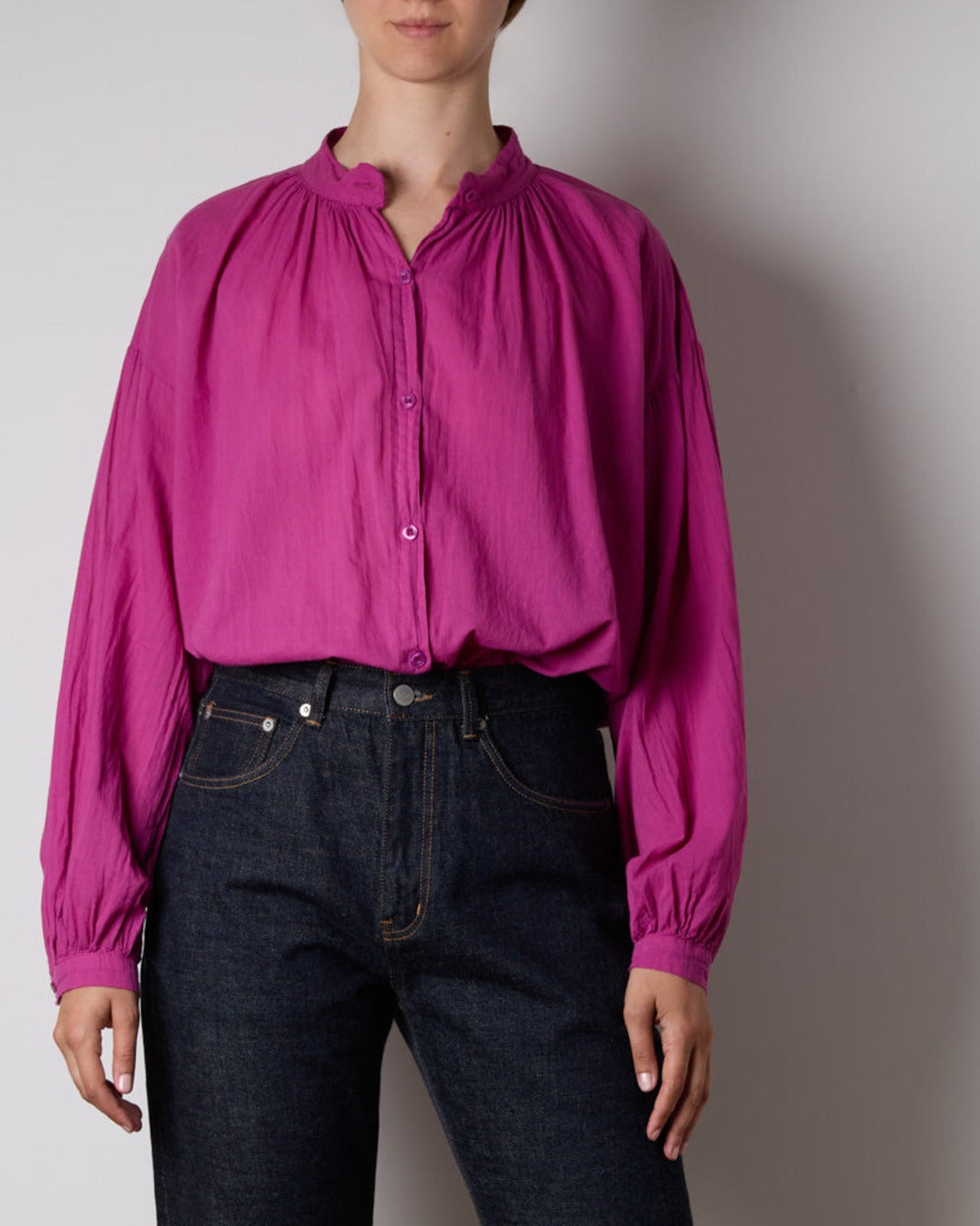 Merci - Victoria Shirt - Plum