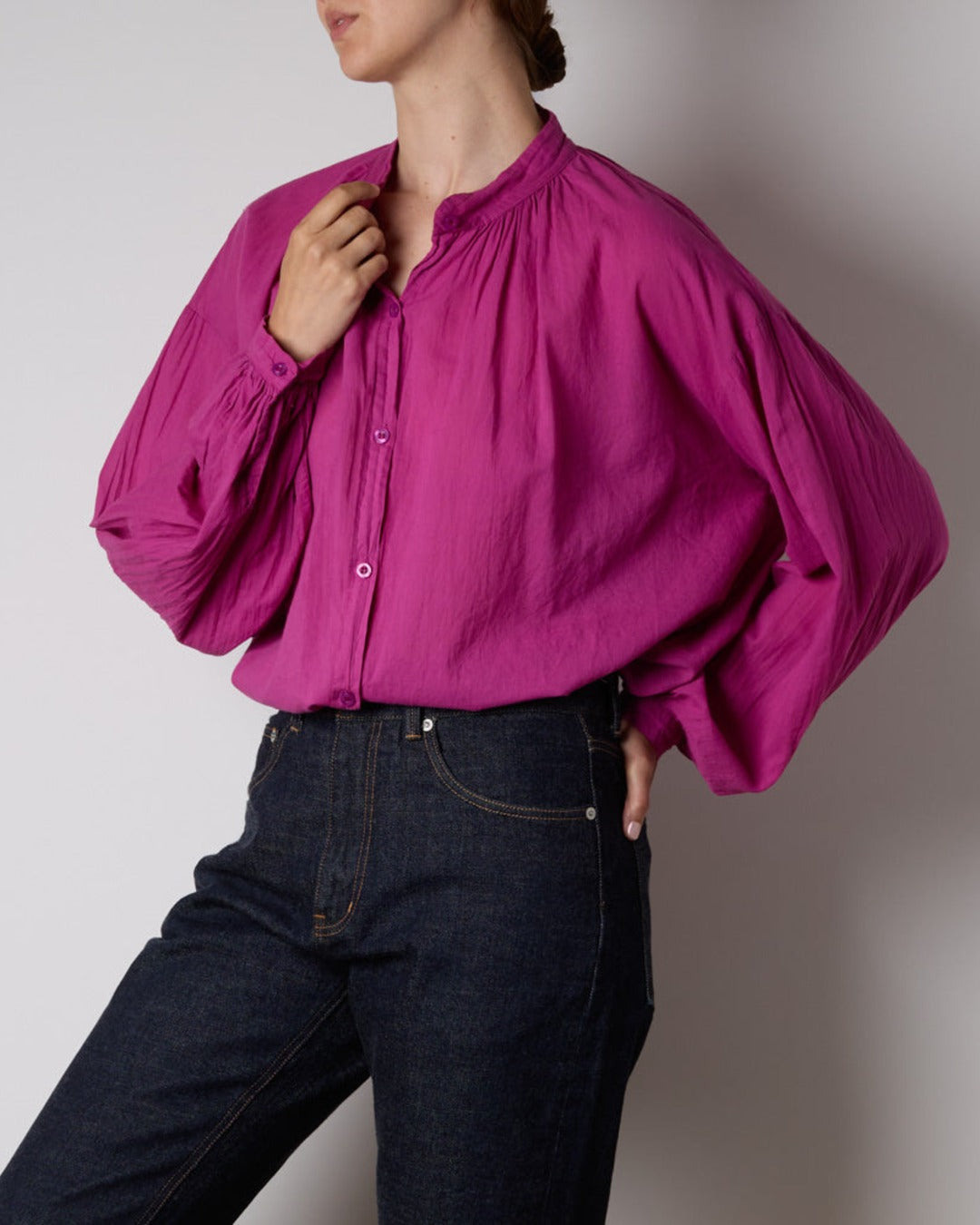 Merci - Victoria Shirt - Plum