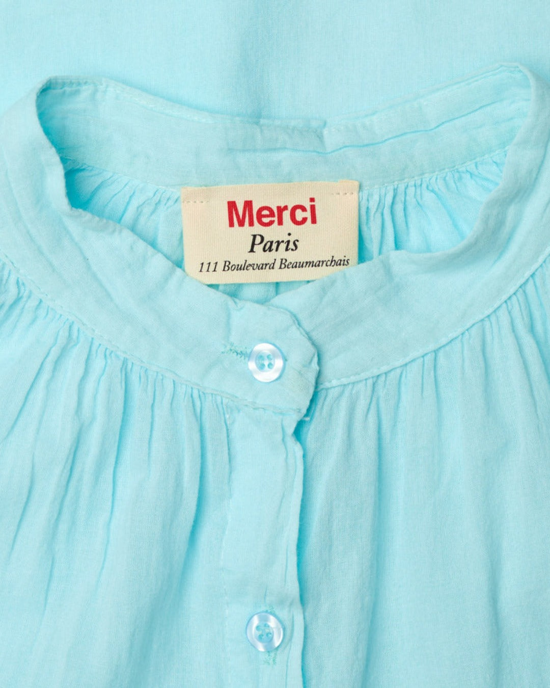 Merci - Chemise Victoria - Bleu